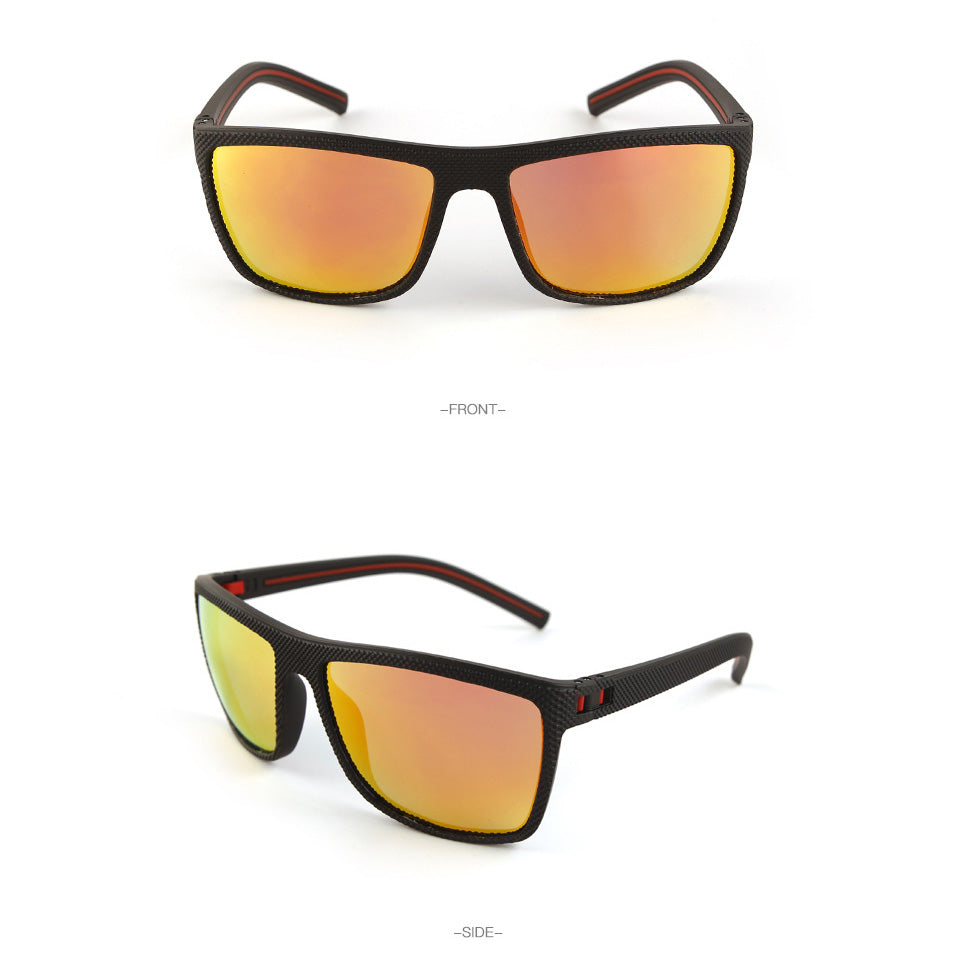 Unisex Outdoor Polarized Square Sunglasses, UV400