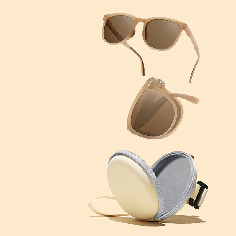 New Foldable Polarized Sunglasses for Women, UV Protection